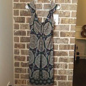 🎪❤b. calm by London Times Floral Print Dress